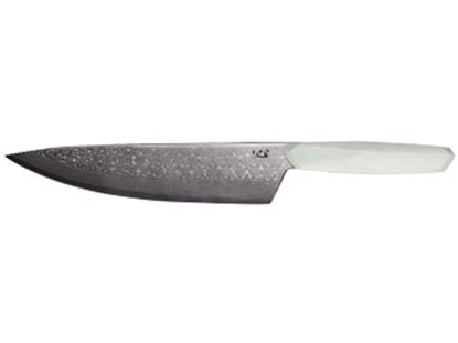 Picture of Xin XINCORE CHEF'S KNIFE CM.21,5 G10 WHITE DAMASCUS XC127
