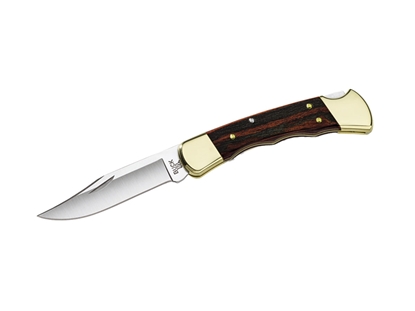 Picture of Buck FOLDING HUNTER FINGER GROOVED 110BRSFG