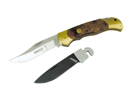 Picture of Boker FOLDING OPTIMA 2 BLADES WOOD HANDLE