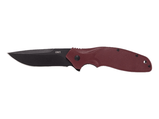 Immagine di Crkt SHENANIGAN ASSISTED MAROON K800RKP PLAIN