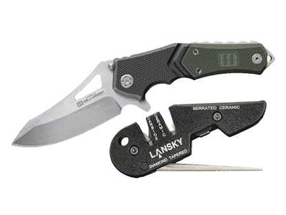 Picture of Lansky COMBO PACK RESPONDER KNIFE & BLADEMEDIC SHARPENER UTR7