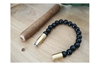 Picture of Les Fines Lames BRACCIALE PUNCH BRASS ONYX - S