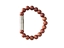 Picture of Les Fines Lames BRACCIALE PUNCH STAINLESS STEEL RED JASPER - M