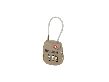 Picture of Maxpedition TACTICAL LUGGAGE LOCK Khaki