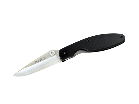 Picture of Muela FOLDING BLACK ALUMINUM CLIP POINT KM-7M