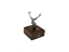 Immagine di Muela Silverware DEER HEAD ON WOODEN BASE cm 6x6