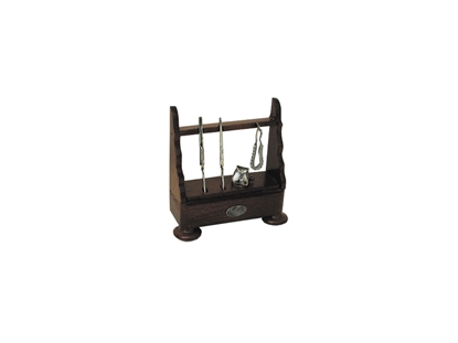 Picture of Muela Silverware WOODEN RIFLE RACK cm 10x4