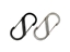 Immagine di Niteize S-BINER #4 STAINLESS STEEL BLACK (SB4-03-01) OR SILVER (SB4-03-11)