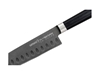 Picture of Samura MO-V STONEWASH SMALL SANTOKU (Santoku knife hollow ground) CM.13.8