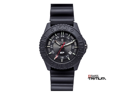 Picture of Smith & Wesson WATCH TRITIUM MIL-POL BLACK