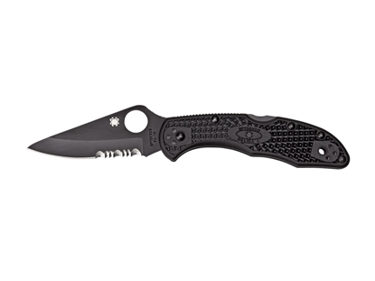 Picture of Spyderco DELICA 4 FRN BLACK BLADE COMBO C11PSBBK