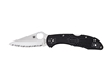 Immagine di Spyderco DELICA 4 FRN BLACK SERRATED C11SBK