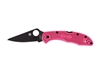 Immagine di Spyderco DELICA 4 FRN PINK PLAIN BLACK BLADE C11FPPNS30VBK