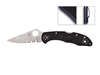 Picture of Spyderco DELICA 4 THIN BLUE LINE COMBO C11FPSBKBL