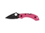 Picture of Spyderco DRAGONFLY 2 FRN PINK PLAIN BLACK BLADE S30V C28FPPNS30VBK2