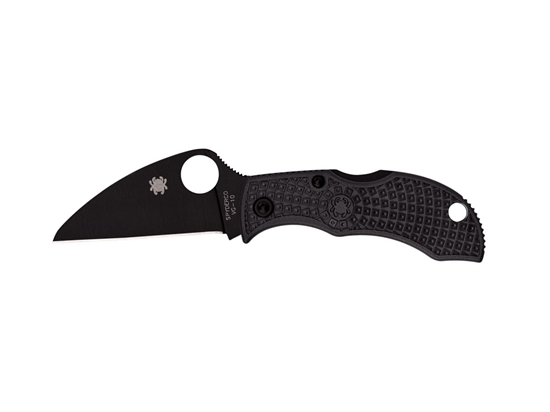 Picture of Spyderco MANBUG FRN BLACK WHARNCLIFFE BLACK BLADE PLAIN MBKWPBK