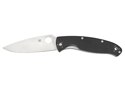 Picture of Spyderco RESILIENCE G-10 BLACK PLAIN C142GP