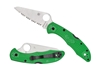 Picture of Spyderco SALT 2 FRN GREEN SERRATED C88FSGR2