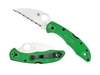 Picture of Spyderco SALT 2 WHARNCLIFFE FRN GREEN SERRATED C88FSWCGR2