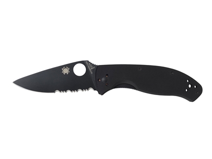Picture of Spyderco TENACIOUS G-10 BLACK BLADE COMBO C122GBBKPS