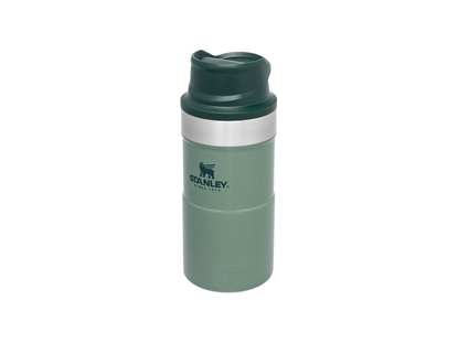 Picture of Stanley CLASSIC TRIGGER-ACTION TRAVEL MUG 8.5oz /250ml Hammertone Green