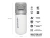 Immagine di Stanley GO QUICK FLIP WATER BOTTLE 16oz /470ml Polar