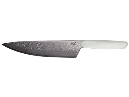 Picture of Xin XINCORE CHEF'S KNIFE CM.21,5 G10 WHITE DAMASCUS XC127