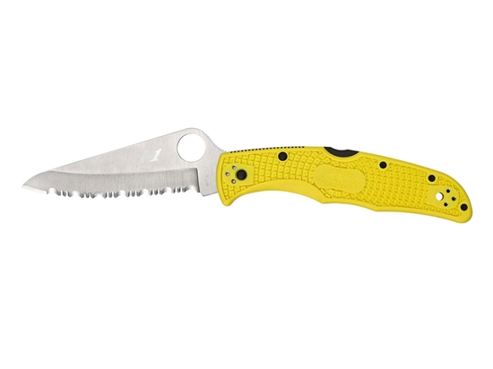 Picture of Spyderco PACIFIC SALT 2 FRN YELLOW SERRATED C91SYL2