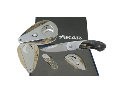 Picture of Xikar GIFT PACK FOSSILE MAMMOUTH (TAGLIASIGARI XI3 + COLTELLO ELAN)