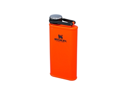 Picture of Stanley CLASSIC EASY-FILL WIDE MOUTH FLASK 8oz /230ml Blaze Orange