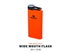 Picture of Stanley CLASSIC EASY-FILL WIDE MOUTH FLASK 8oz /230ml Blaze Orange