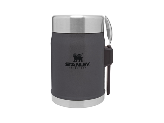 Immagine di Stanley CLASSIC LEGENDARY FOOD JAR + SPORK 14oz /400ml Charcoal