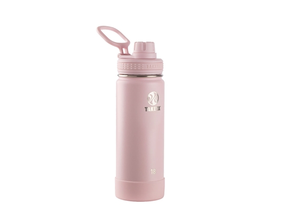 Immagine di Takeya ACTIVES SPOUT INSULATED BOTTLE 18oz / 530ml Blush (51079)