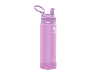 Picture of Takeya ACTIVES STRAW INSULATED BOTTLE 24oz / 700ml Lilac (51222)
