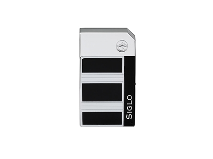 Picture of Siglo CHROME LIGHTER HIGH ALTITUDE Obsidian Chrome