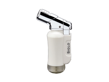 Picture of Siglo MINI TORCH LIGHTER GLOSSY WHITE