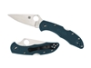 Picture of Spyderco DELICA 4 FRN BLUE K390 PLAIN C11FPK390