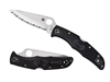 Immagine di Spyderco ENDURA 4 FRN BLACK SERRATED C10SBK