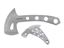 Picture of Cold Steel THROWING AXES 9" W/SHEATH 3pz TH-50AX3PK