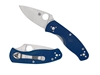Picture of Spyderco PERSISTENCE FRN BLUE S35VN PLAIN C136PBL