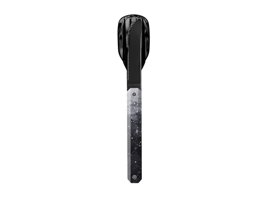 Immagine di Akinod MAGNETIC STRAIGHT CUTLERY 12H34 BLACK MIRROR Cosmos