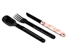 Picture of Akinod MAGNETIC STRAIGHT CUTLERY 12H34 BLACK MIRROR Fougere d'Automne
