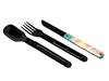 Picture of Akinod MAGNETIC STRAIGHT CUTLERY 12H34 BLACK MIRROR Sunset