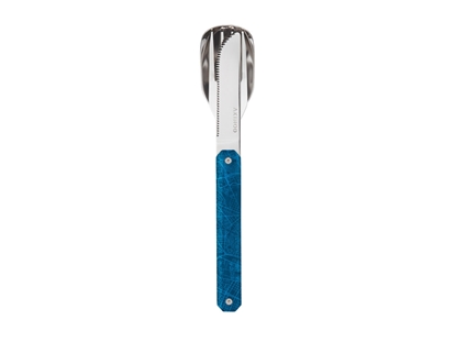 Picture of Akinod MAGNETIC STRAIGHT CUTLERY 12H34 MIRROR Downtown Bleu