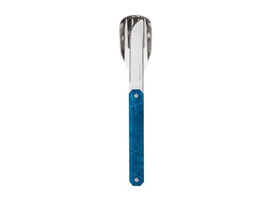 Immagine di Akinod MAGNETIC STRAIGHT CUTLERY 12H34 MIRROR Downtown Bleu