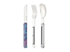 Picture of Akinod MAGNETIC STRAIGHT CUTLERY 12H34 MIRROR Hibiscus