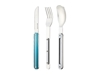 Picture of Akinod MAGNETIC STRAIGHT CUTLERY 12H34 MIRROR Mosaique Bleue