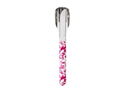 Picture of Akinod MAGNETIC STRAIGHT CUTLERY 12H34 MIRROR Tie & Dye Rose