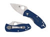 Picture of Spyderco AMBITIOUS FRN BLUE S35VN PLAIN C148PBL