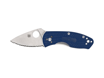 Picture of Spyderco AMBITIOUS FRN BLUE S35VN SERRATED C148SBL